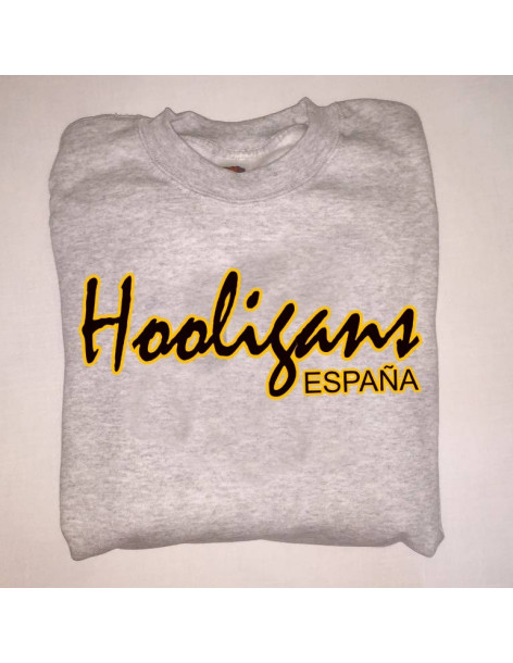 Sudadera Sin Capucha "Hooligans España"