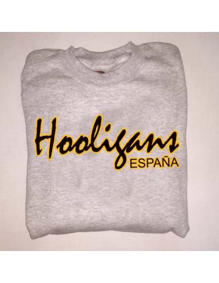 Sudadera Sin Capucha "Hooligans España"