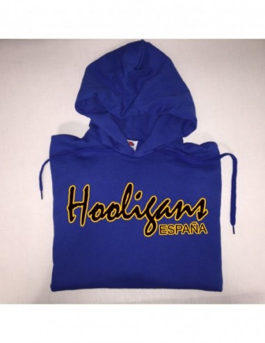 Sudadera Capucha "Hooligans España" Chico